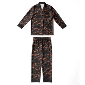 Personalized - Men's Satin Pajamas Toktack Gifts